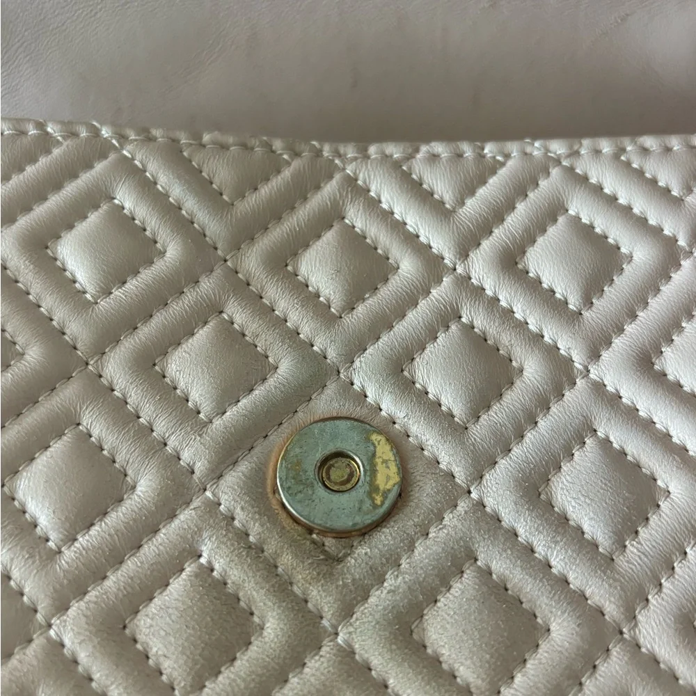 TORY BURCH Fleming Shell Pink Leather Convertible Shoulder Bag $498+ - Picture 11 of 12